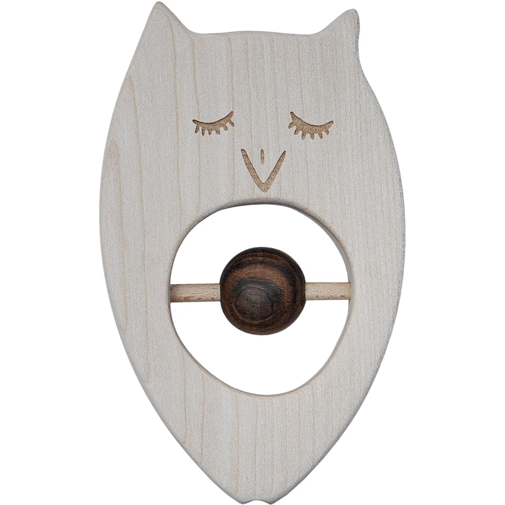 Wooden Animal Rattle 6 Wooden Animal Rattle - Image 6