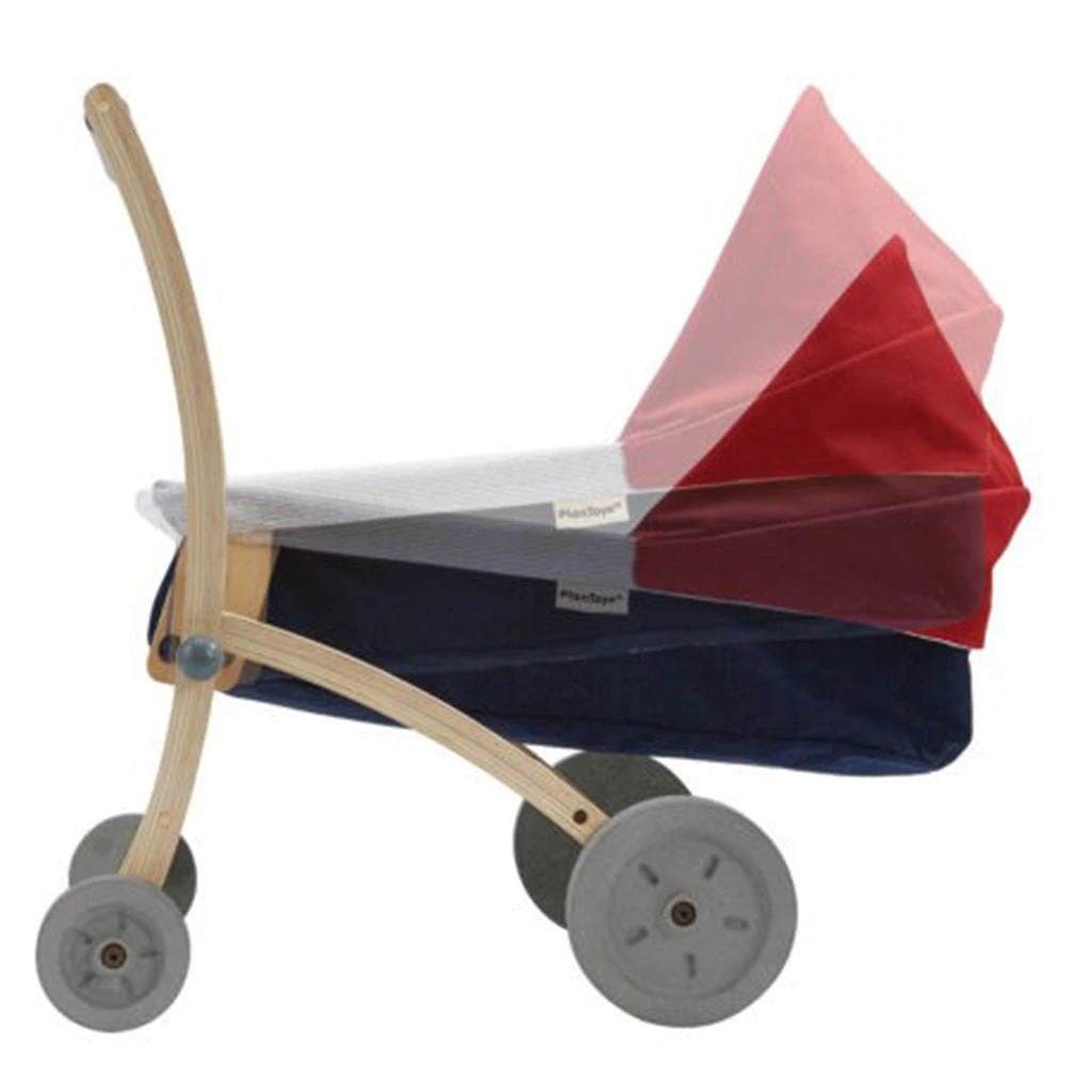 Plantoys Baby Doll Stroller 2 Plantoys Baby Doll Stroller - Image 2