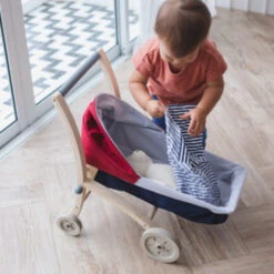 Plantoys Baby Doll Stroller 11 Plantoys Baby Doll Stroller -Tiny Baby Essentials Store PLANTOYS 3496 dollstrolleralt5