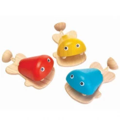 Plantoys Wooden Fish Castanet