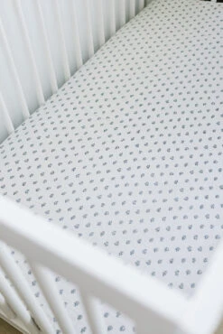 Muslin Crib Sheet | Cream Berry 9 Muslin Crib Sheet | Cream Berry -Tiny Baby Essentials Store PRODUCT 104 websize
