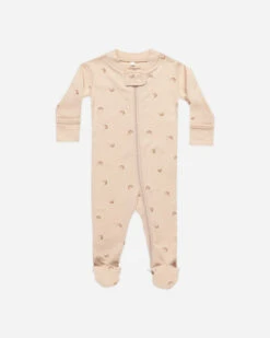 Long Sleeve Zip Sleeper | Rainbows