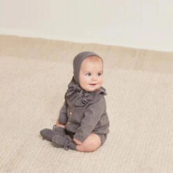 Organic Knit Booties -Tiny Baby Essentials Store QUINCYMAE AW23DROP2 STUDIO 93