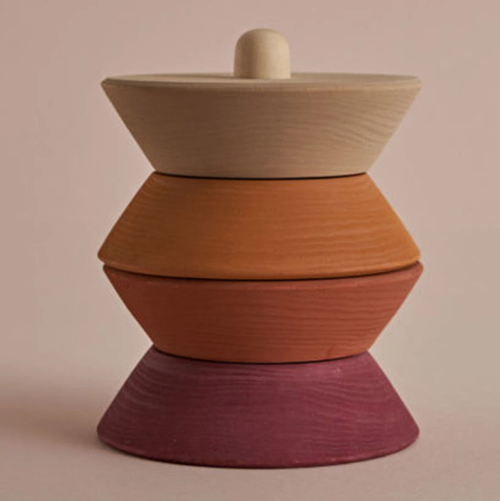 Small Sculpture Stacking Tower 2 Small Sculpture Stacking Tower - Image 2