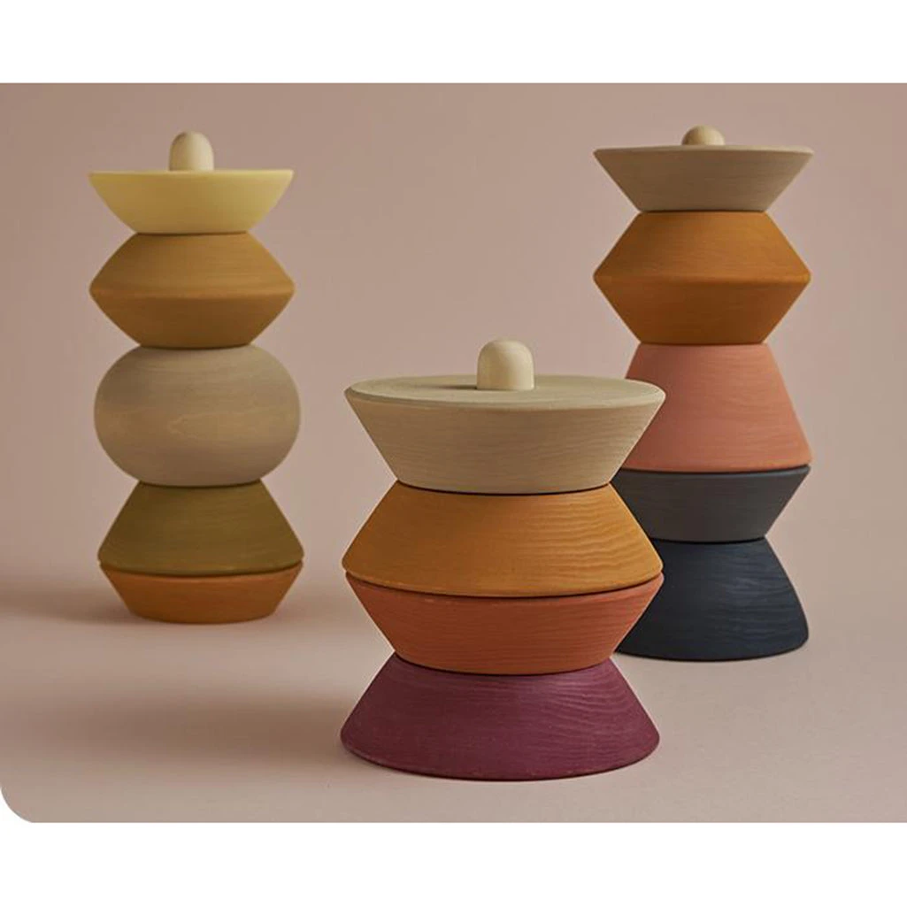 Small Sculpture Stacking Tower 3 Small Sculpture Stacking Tower - Image 3