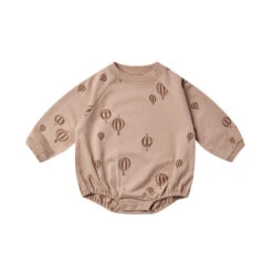 Crew Neck Romper | Hot Air Balloons