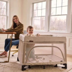 UPPAbaby Remi Bedside Bassinet + Playard + Travel Crib -Tiny Baby Essentials Store REMI22 CHR 0776 8256x5504 37d2c7e