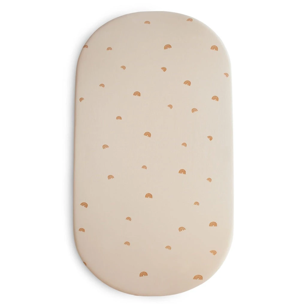 Mushie Stretchy Bassinet Sheet 1 Mushie Stretchy Bassinet Sheet