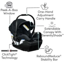 BOB Wilder Infant Car Seat Base With ClickTight -Tiny Baby Essentials Store S14746300 WAYFINDER PACK NIGHTFALL 4 Master a4b9891f a586 42dd aadb c25106efabeb
