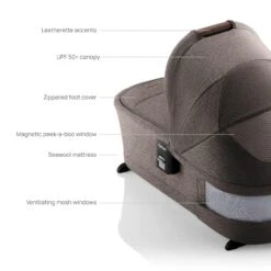 Romer Sera Bassinet For Tura Stroller 30 Romer Sera Bassinet For Tura Stroller -Tiny Baby Essentials Store S953000 SERA TRUFFLE ATF 11 MASTER ROMER