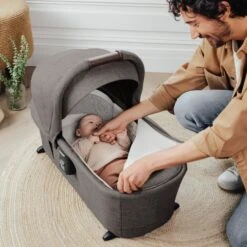 Romer Sera Bassinet For Tura Stroller 26 Romer Sera Bassinet For Tura Stroller -Tiny Baby Essentials Store S953000 SERA TRUFFLE ATF 7 MASTER ROMER