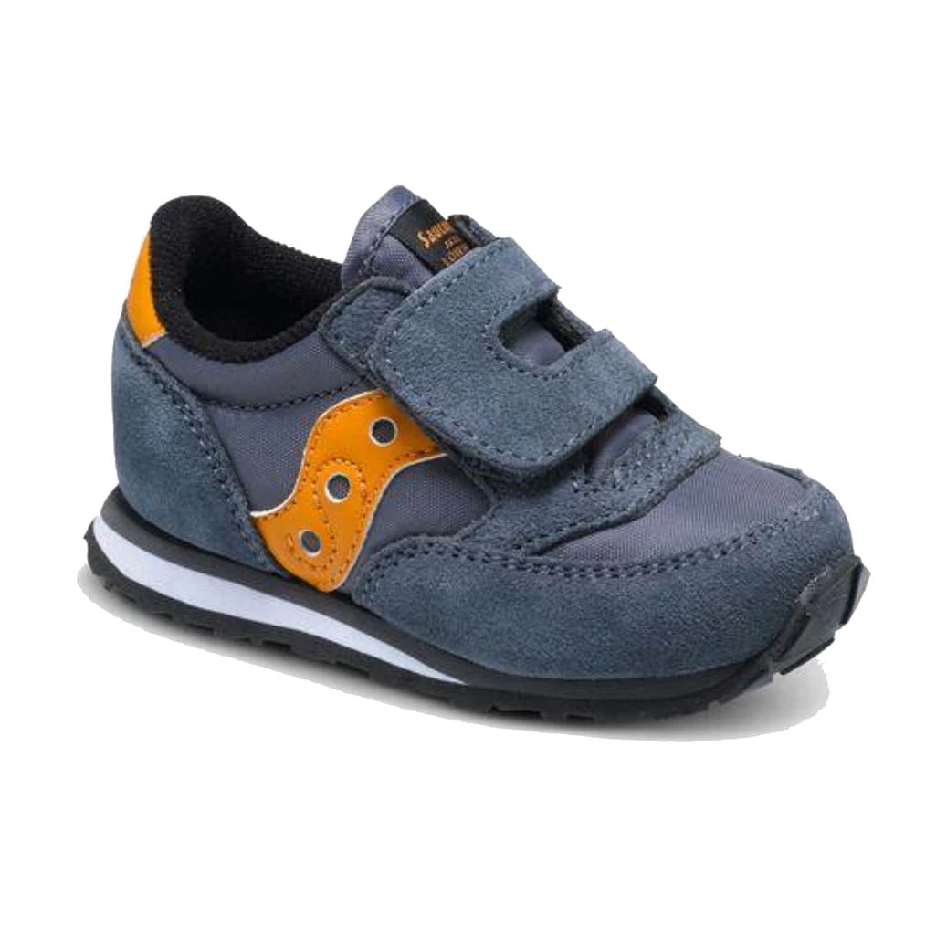Saucony Baby Jazz HL Shoes | Grey/Orange 1 Saucony Baby Jazz HL Shoes | Grey/Orange