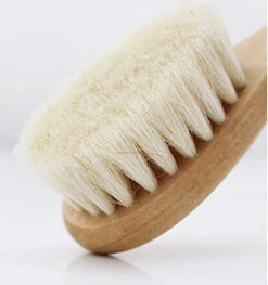 Haakaa Goats Wool Wooden Baby Hairbrush 1 Pk 12 Haakaa Goats Wool Wooden Baby Hairbrush 1 Pk -Tiny Baby Essentials Store SGE007 10