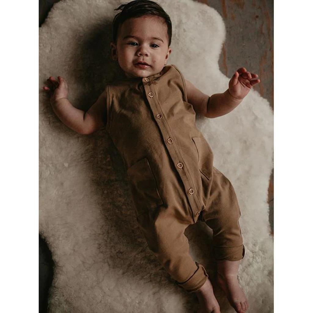 Free-Range Playsuit | Walnut 5 Free-Range Playsuit | Walnut - Image 5