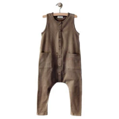 Free-Range Playsuit | Walnut