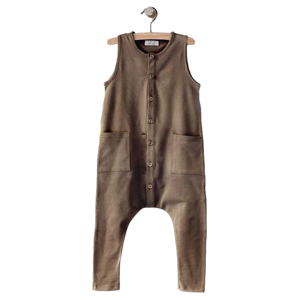 Free-Range Playsuit | Walnut 1 Free-Range Playsuit | Walnut