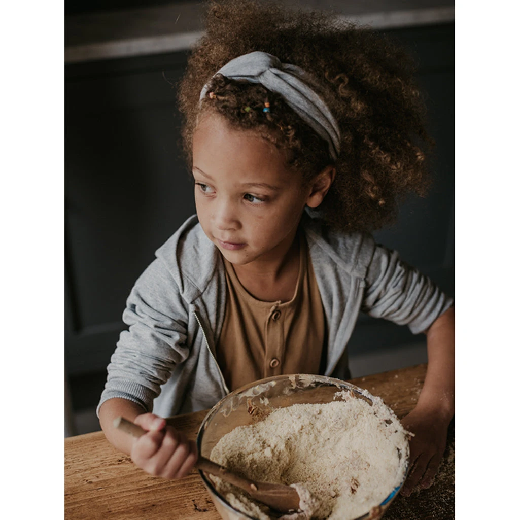 Twist Headband | Grey Melange 2 Twist Headband | Grey Melange - Image 2