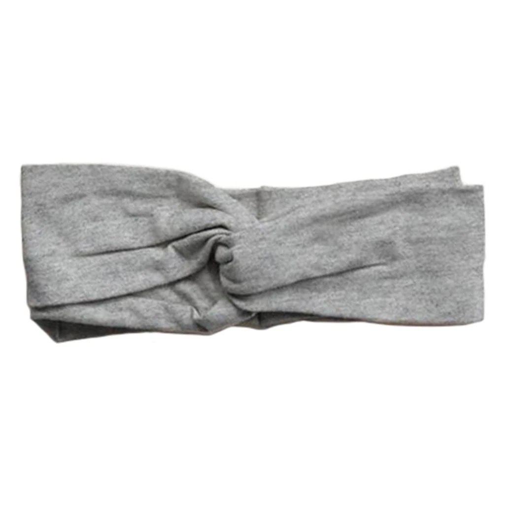 Twist Headband | Grey Melange 1 Twist Headband | Grey Melange