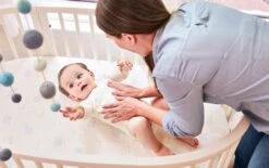 Stokke Sleepi Fitted Sheet -Tiny Baby Essentials Store SLEEPIalt1