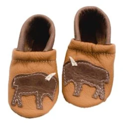 Baby Leather Shoes With Design -Tiny Baby Essentials Store STARRYKNIGHTtanbison