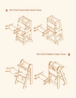 Helper Tower Safety Net -Tiny Baby Essentials Store Safety Net Assembly