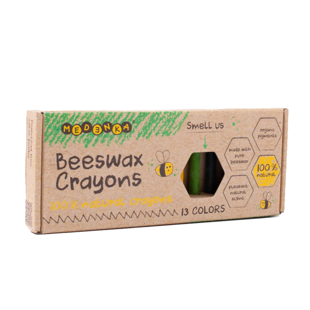 Medenka Beeswax Crayons 1 Medenka Beeswax Crayons