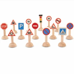 Plantoys Traffic Signs & Lights Set