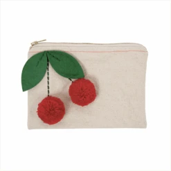 Meri-Meri Canvas Pouch | Cherry