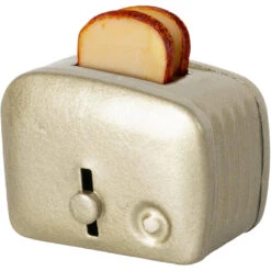 Maileg Miniature Toaster -Tiny Baby Essentials Store SilverToaster