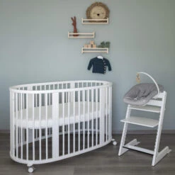 Stokke Sleepi Bed V3 -Tiny Baby Essentials Store Sleepi Bed White TT Newborn 220530 0861