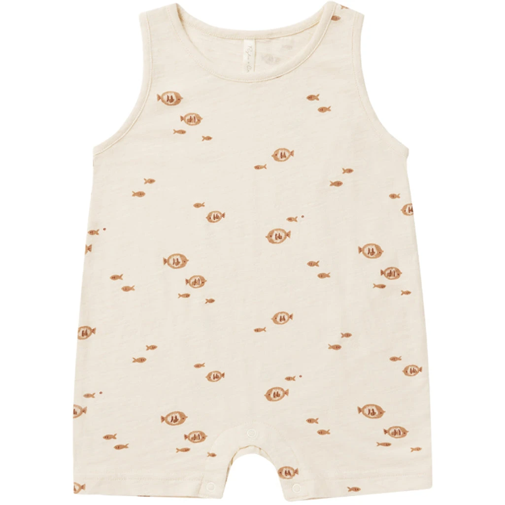Sleeveless One-Piece | Fish 1 Sleeveless One-Piece | Fish