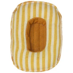 Maileg Small Striped Rubber Boat -Tiny Baby Essentials Store SmallStripedBoatYellow3