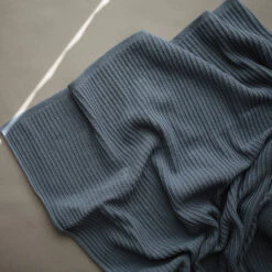 Mushie Baby Blanket | Knitted Ribbed -Tiny Baby Essentials Store Smokebigproduct1