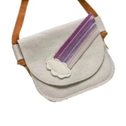 Leather Purse | Rainbow