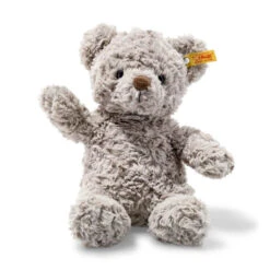 Steiff Honey Teddy Bear -Tiny Baby Essentials Store Steiff honey teddy bear gray stuffed animals small 11inches