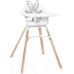 Stokke Clikk High Chair -Tiny Baby Essentials Store StokkeClikk White Harness Tray 190612 4752