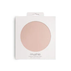 Mushie Stretchy Bassinet Sheet 19 Mushie Stretchy Bassinet Sheet -Tiny Baby Essentials Store Stretchy Bassinet Crib Sheet Blush Packaging scaled 1