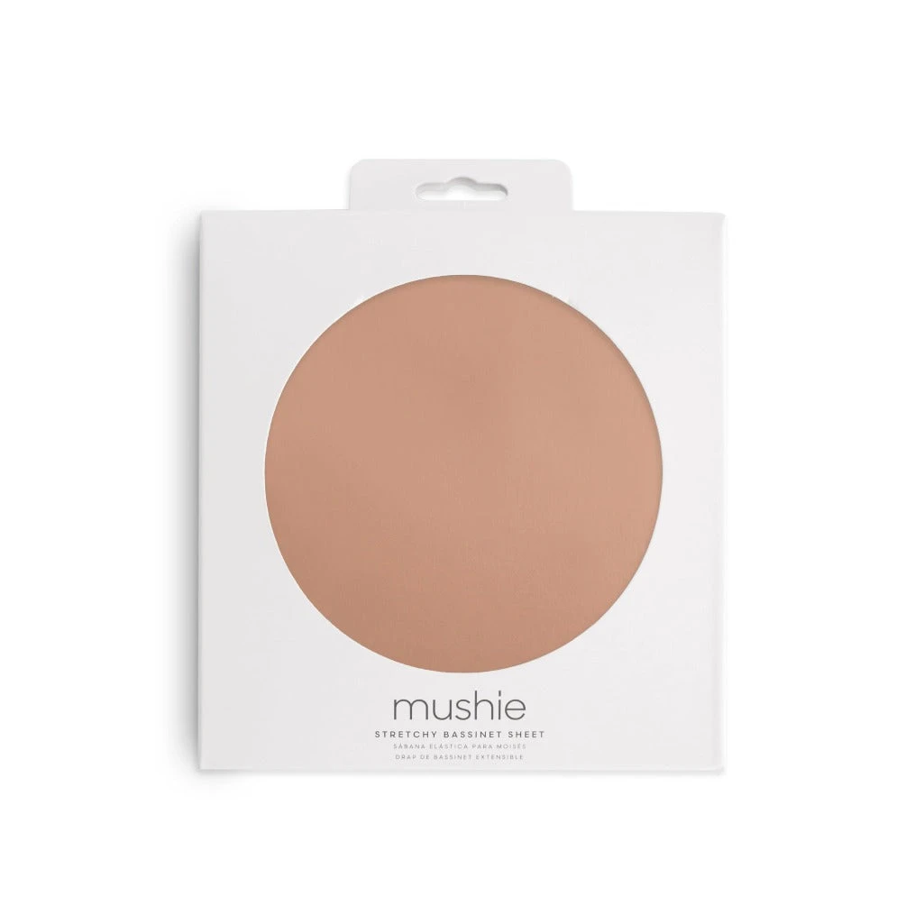 Mushie Stretchy Bassinet Sheet 5 Mushie Stretchy Bassinet Sheet - Image 5