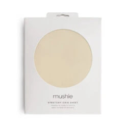 Mushie Stretchy Crib Sheet 33 Mushie Stretchy Crib Sheet -Tiny Baby Essentials Store Stretchy Crib Sheet Fog Packaging scaled 1