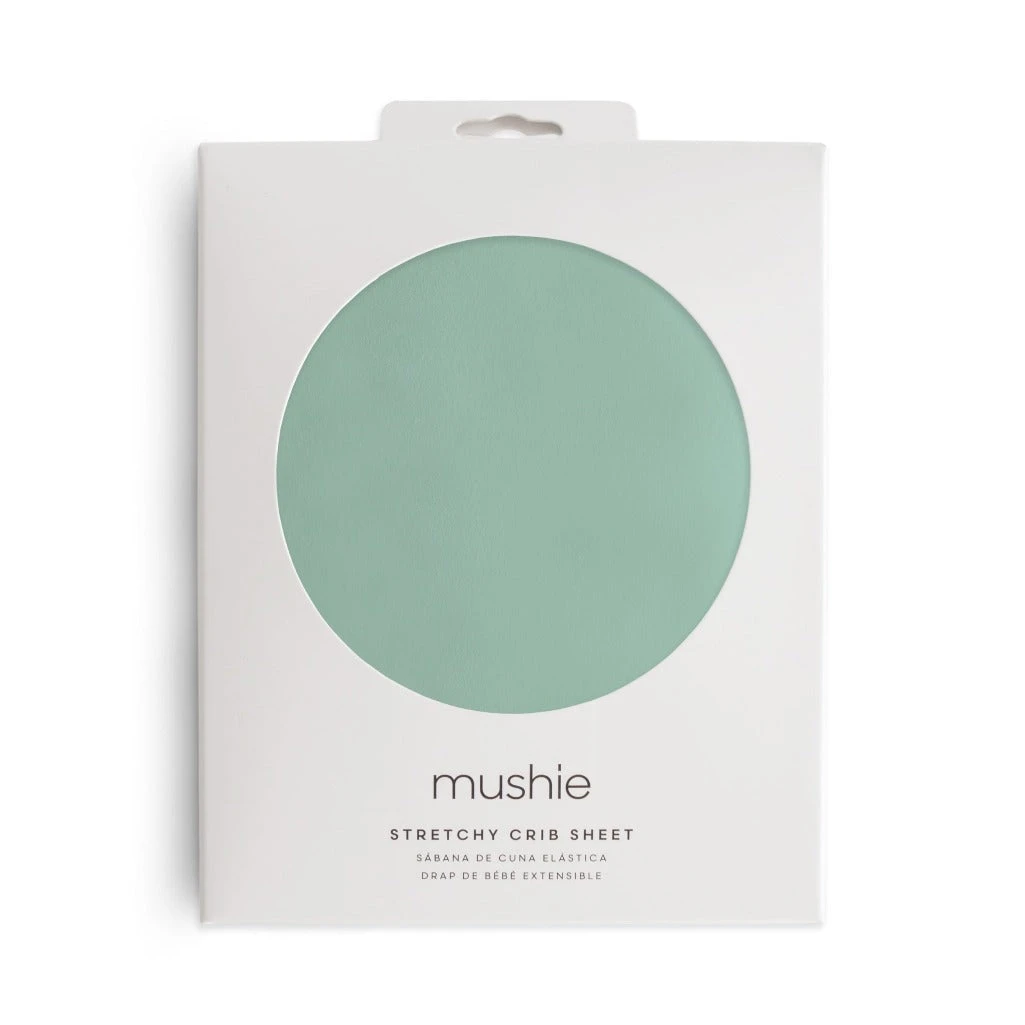 Mushie Stretchy Crib Sheet 8 Mushie Stretchy Crib Sheet - Image 8