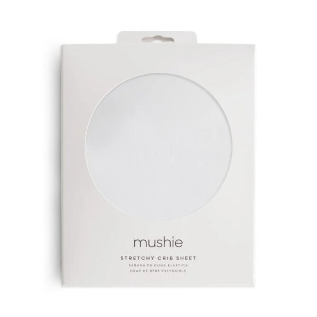 Mushie Stretchy Crib Sheet 2 Mushie Stretchy Crib Sheet - Image 2