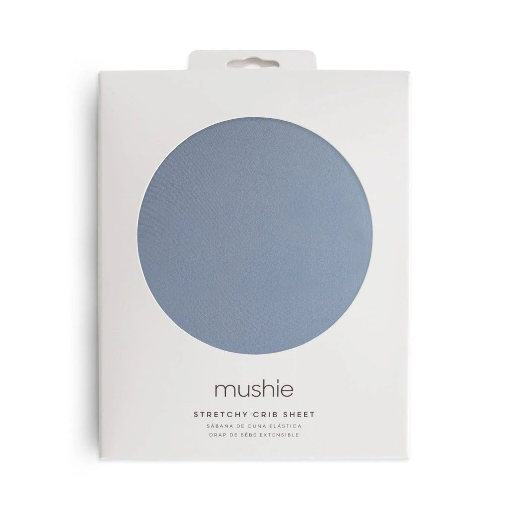 Mushie Stretchy Crib Sheet 5 Mushie Stretchy Crib Sheet - Image 5