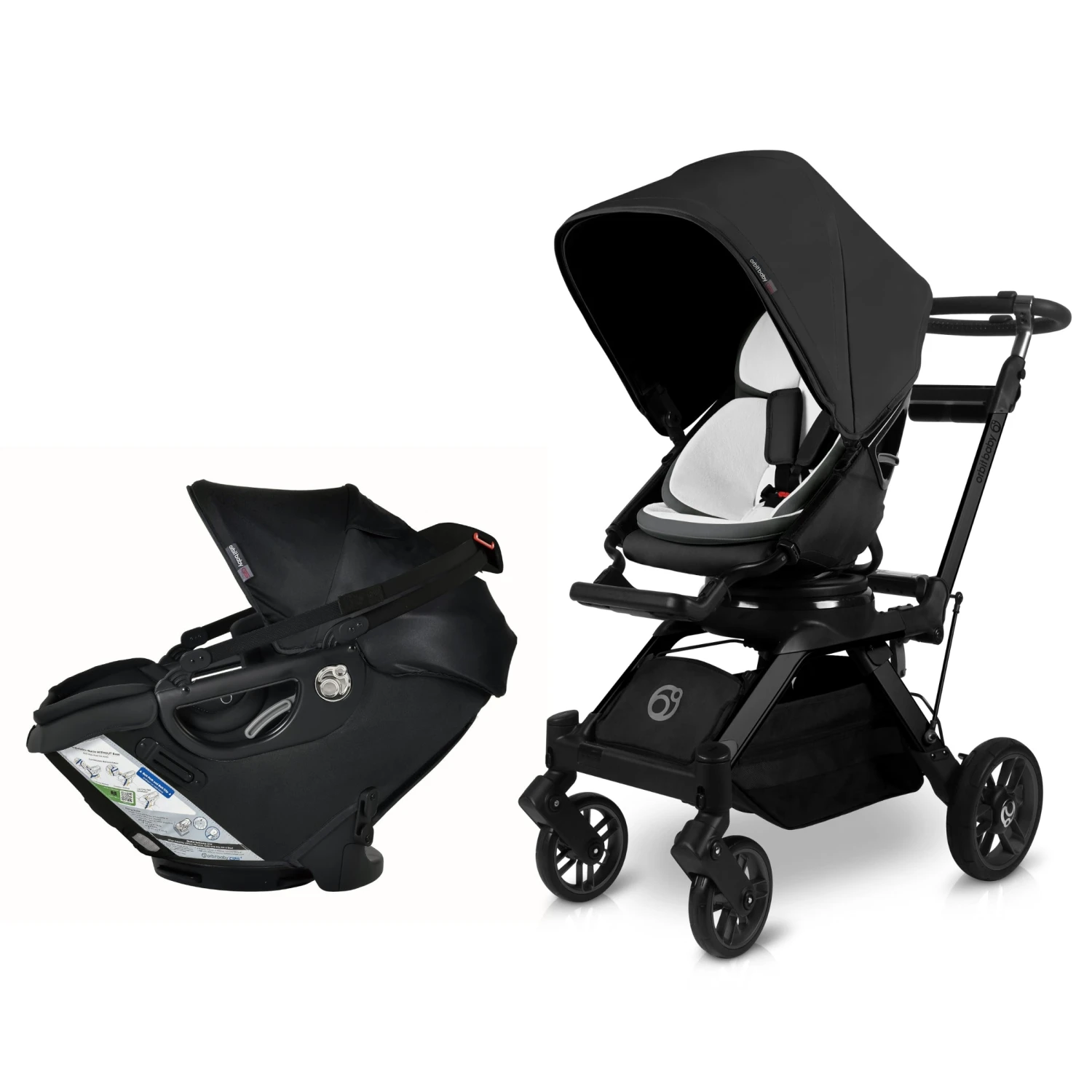 Orbit Baby Stroll & Ride Travel System 1 Orbit Baby Stroll & Ride Travel System