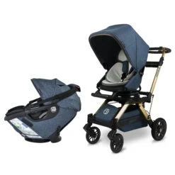 Orbit Baby Stroll & Ride Travel System 32 Orbit Baby Stroll & Ride Travel System -Tiny Baby Essentials Store Stroll Ride Melange Navy Gold 01 0c531977 821e 4f3e 94a9 dac694f12d8f