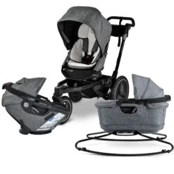 Orbit Baby Jog, Sleep, & Ride Travel System 37 Orbit Baby Jog, Sleep, & Ride Travel System -Tiny Baby Essentials Store Stroll Sleep Ride Melange Grey 01