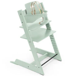 Stokke Tripp Trapp High Chair -Tiny Baby Essentials Store TrippTrappBS SoftMint Harness 1 5 USpress
