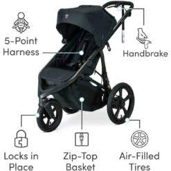 BOB Wayfinder Jogging Stroller -Tiny Baby Essentials Store U012200 JoggerWayfinder Nightfall 3 Master 2023