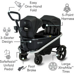 BOB Renegade Wagon Bundle -Tiny Baby Essentials Store U013200 WagonRenegade Nightfall 3 Master 2023