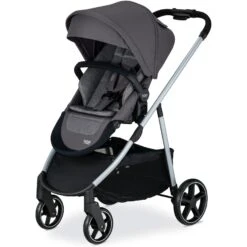 Britax Grove Modular Stroller -Tiny Baby Essentials Store U015204 Grove PindotStone Left 3aece123 593d 4b4c be40 45ec1f8e9eae