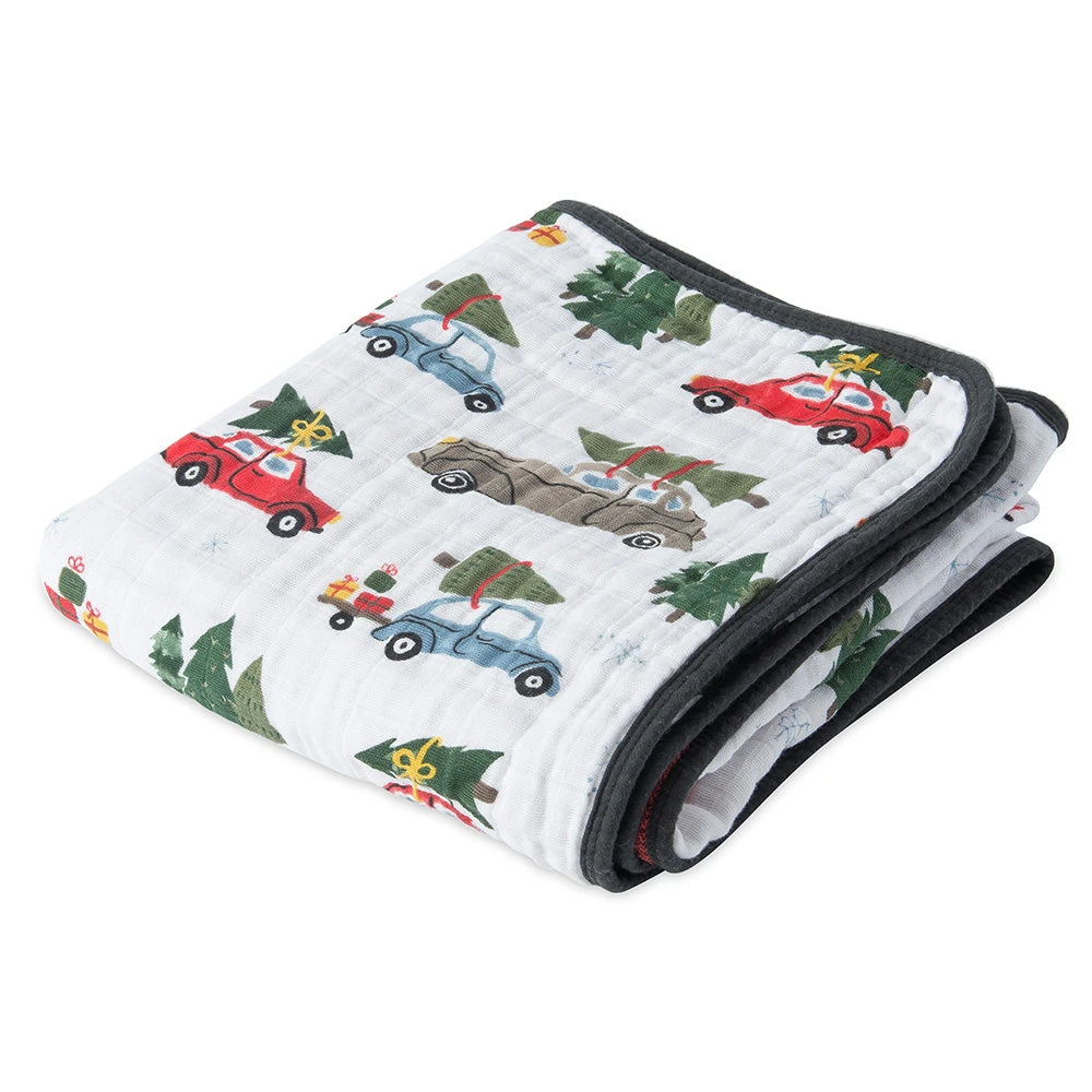 Little Unicorn Cotton Muslin Quilt Blanket 15 Little Unicorn Cotton Muslin Quilt Blanket - Image 15